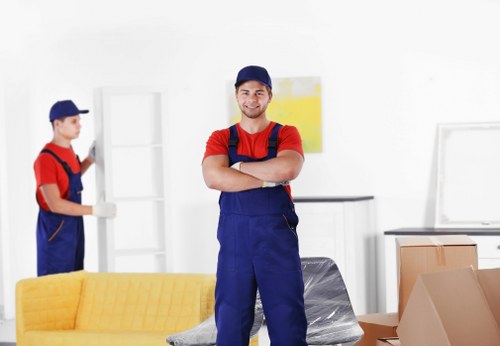 Office relocation logistics for local removals in Poplar