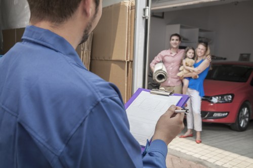 Compact moving vehicle used for local removals in Poplar