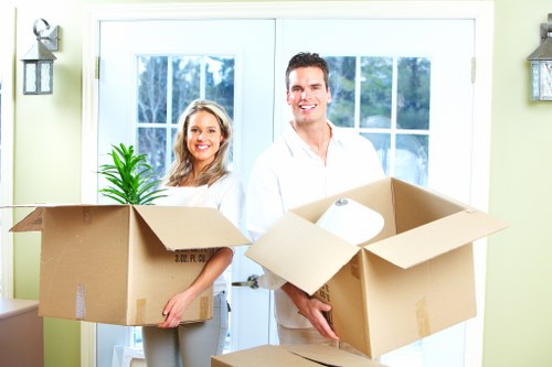 Climate-conscious short-term storage space in Poplar